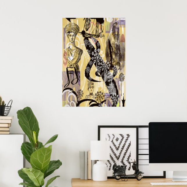 Vintage Ladies Poster (Home Office)
