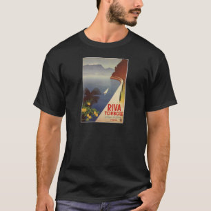 Vintage Lake Garda Riva Torbole Italy Tourism T-Shirt