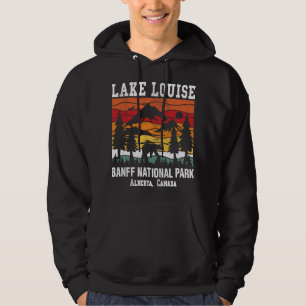 Vintage Lake Louise Banff Canada Bear Alberta Hi Hoodie