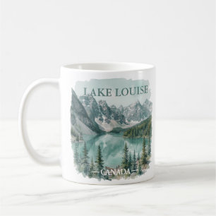Vintage Lake Louise Canada Travel Graphic Coffee Mug
