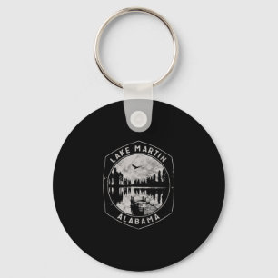 Vintage Lake Martin Alama Outdoors Vacation Key Ring