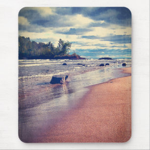 Vintage Lake Superior Mouse Pad