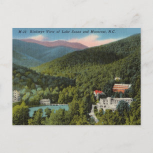 Vintage, Lake Susan and Montreat North Carolina Postcard