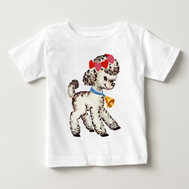 Vintage Lamb Baby T-Shirt (Front)