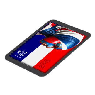 Vintage L'Amerique - Mslm Magnet