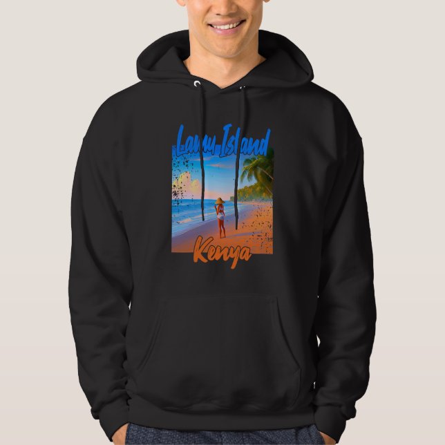 Vintage Lamu Island Hoodie (Front)