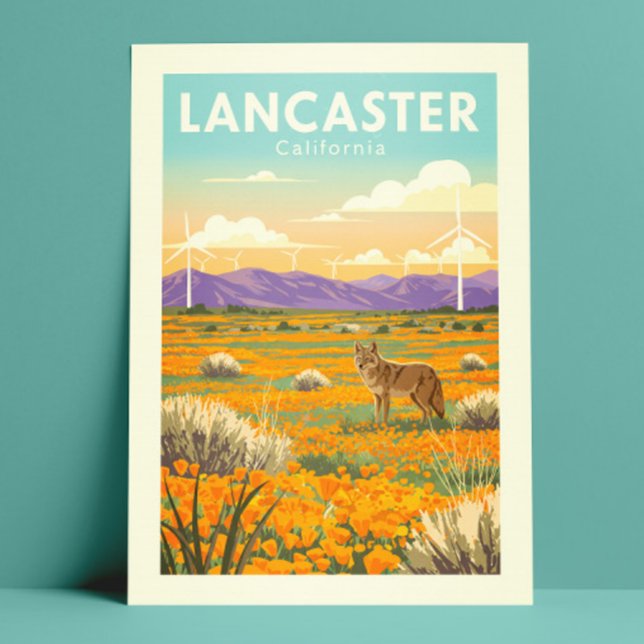 Vintage Lancaster California Postcard (Creator Uploaded)