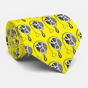 Vintage Land Surveyors Surveying Tool Neck Tie