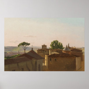 Vintage Landscape Painting Poster