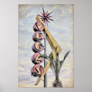 Vintage Las Vegas Poster