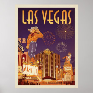 Vintage Las Vegas Poster