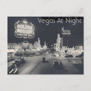 Vintage Las Vegas Strip Postcard