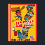 Vintage Las Vegas Travel Postcard<br><div class="desc">Las Vegas  postcards</div>