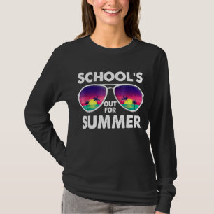 Vintage Last Day Of School Schools Out For Summer T-Shirt