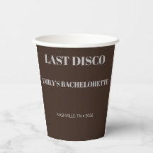 Vintage Last Disco Bachelorette Party