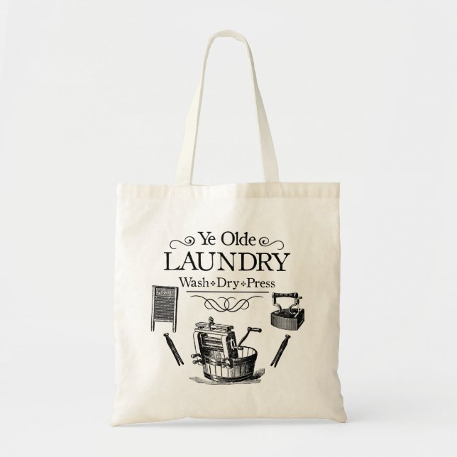 Vintage Laundry Bag (Front)