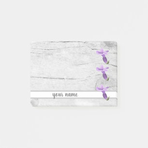 Vintage Lavendelblossom Post-it Klebezlet Notes