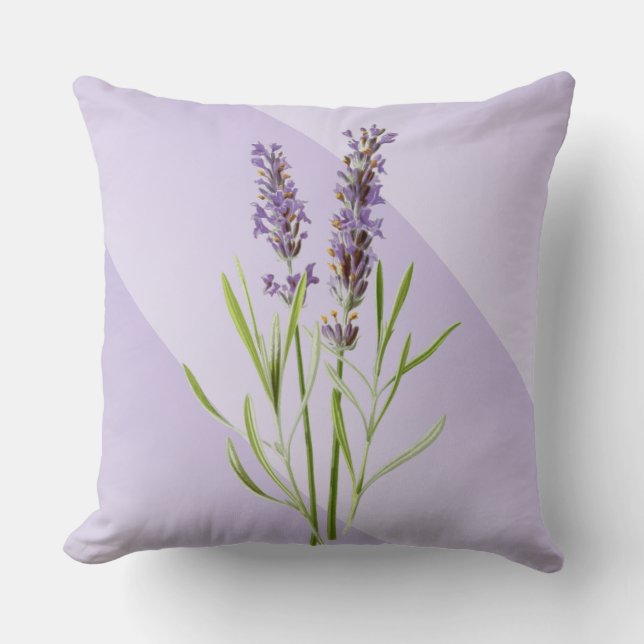 Vintage Lavender Cushion (Front)