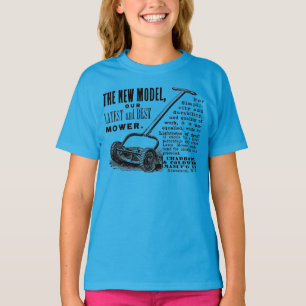 Vintage lawn mower advert T-Shirt