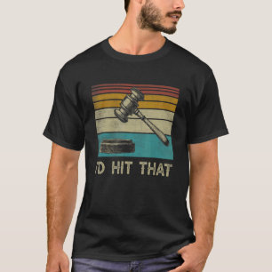 Vintage Lawyer Courtroom Judge Judge Gavel T-Shirt
