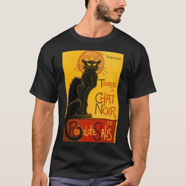 Vintage Le Chat Noir T-Shirt (Front)
