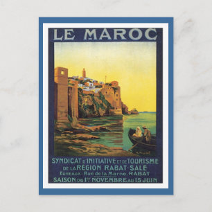 Vintage Le Maroc Morocco Postcard