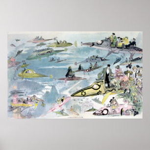 Vintage Leaving the Opera in the Year 2000 Poster