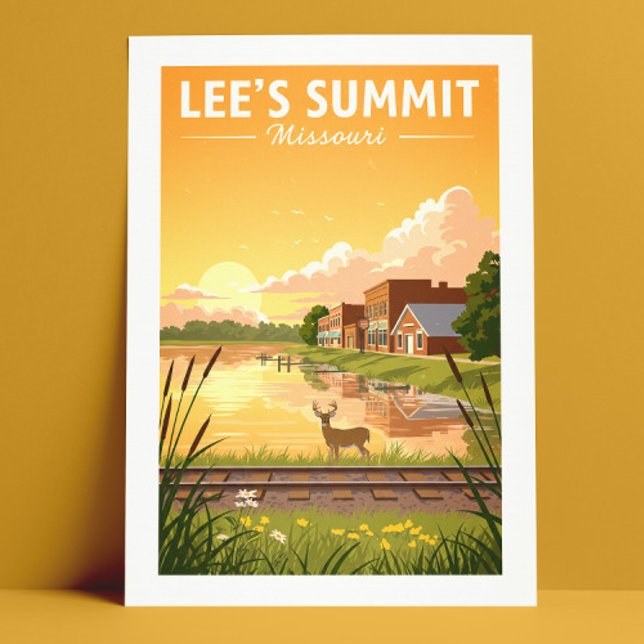 Vintage Lee's Summit Missouri Postcard (Creator Uploaded)