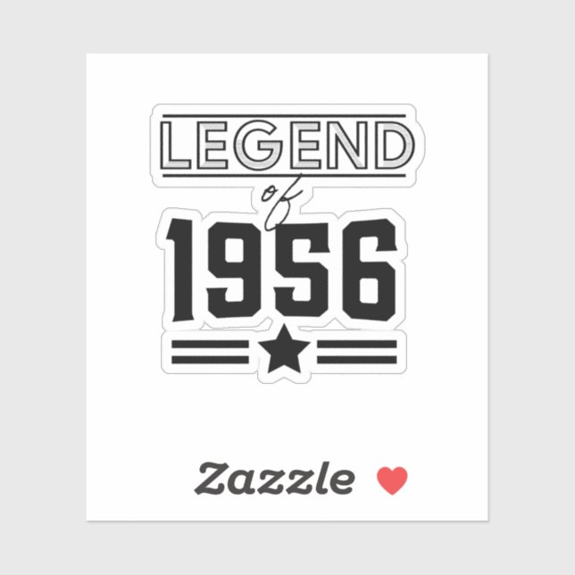 Vintage Legend of 1956 (Sheet)