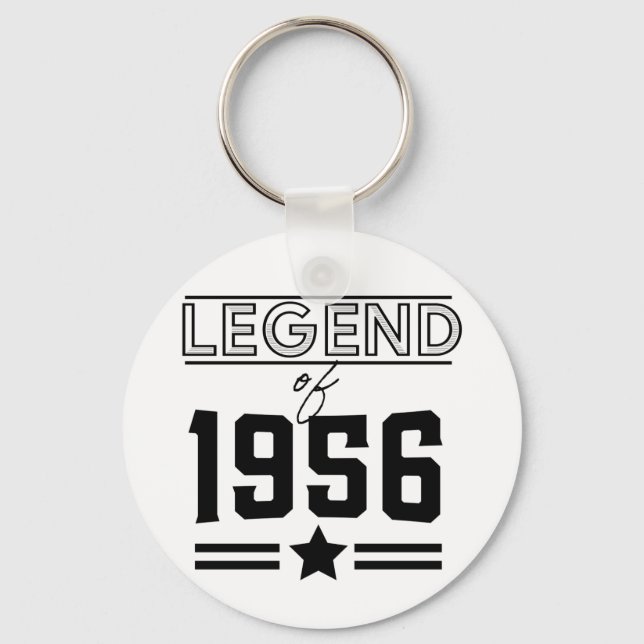 Vintage Legend of 1956 Key Ring (Front)
