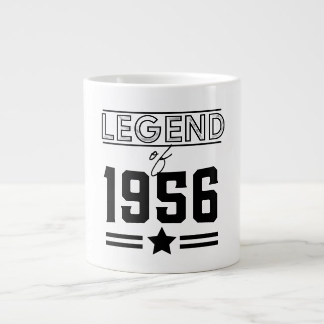 Vintage Legend of 1956 Large Coffee Mug (Front)