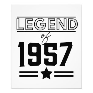 Vintage Legend of 1957 Photo Print