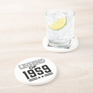 vintage legend of 1959 coaster