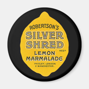 Vintage Lemon Marmalade Label Magnet