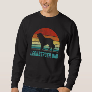 Vintage Leonberger Dad  Dog Sweatshirt