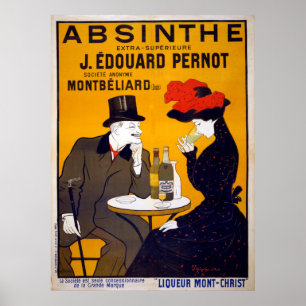 Vintage Leonetto Cappiello Absinthe Ad Poster