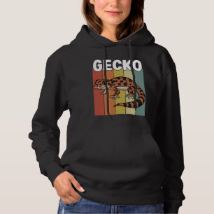 Vintage Leopard Gecko Women Kids Boys Youth Girl M Hoodie