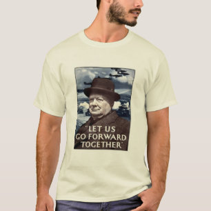Vintage Let Us Go Forward Together Poster T-Shirt
