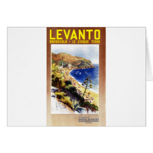 Vintage Levanto Genova Italy Tourism