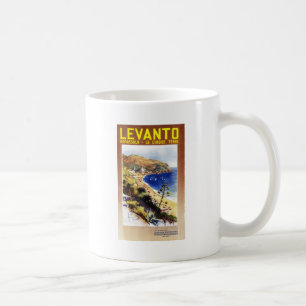 Vintage Levanto Genova Italy Tourism Coffee Mug