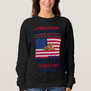 Vintage Liberty American Flag 2 Sweatshirt