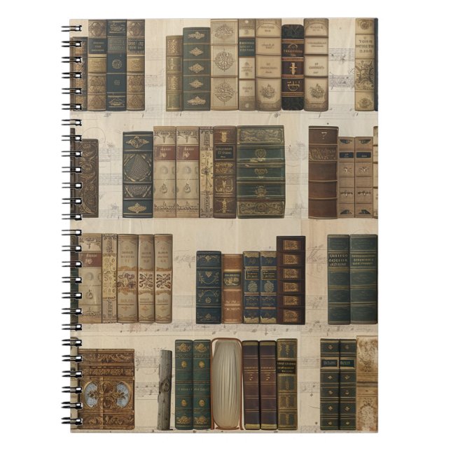 Vintage Library Notebook (Front)