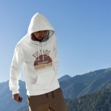 "Vintage Lifestyle Journey through Time" Hoodie