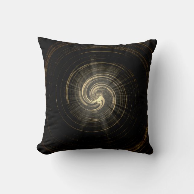 Vintage Light Vortex  Pillow (Front)