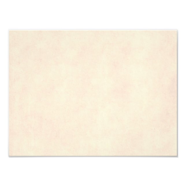 Vintage Light Yellow Parchment Paper Background Photo Print (Front)