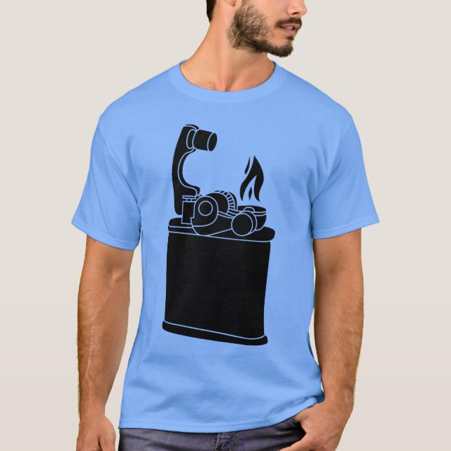 vintage lighter funny T-Shirt (Front)