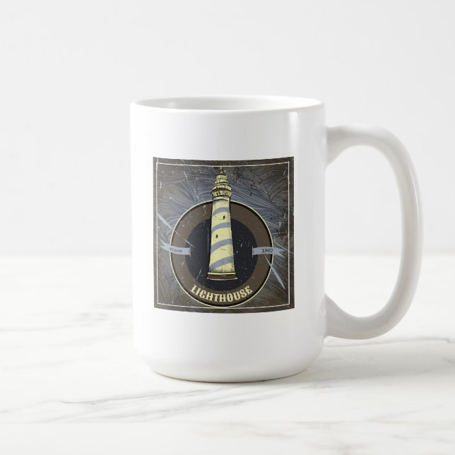 Vintage Lighthouse | 1960 Coffee Mug (Right)