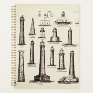 Vintage Lighthouse Collection Planner
