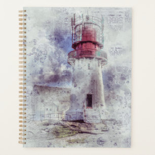 Vintage Lighthouse  Planner