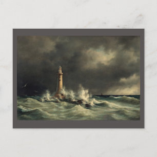 Vintage , lighthouse postcard